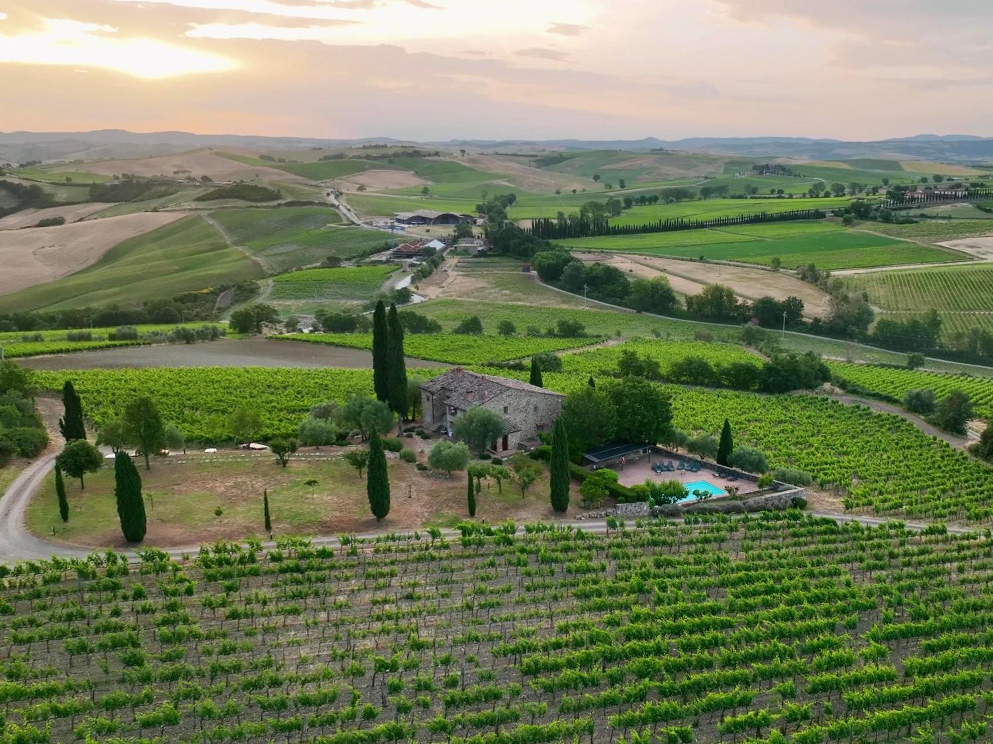 Agriturismo Podere La Casa Монтальчино Екстер'єр фото